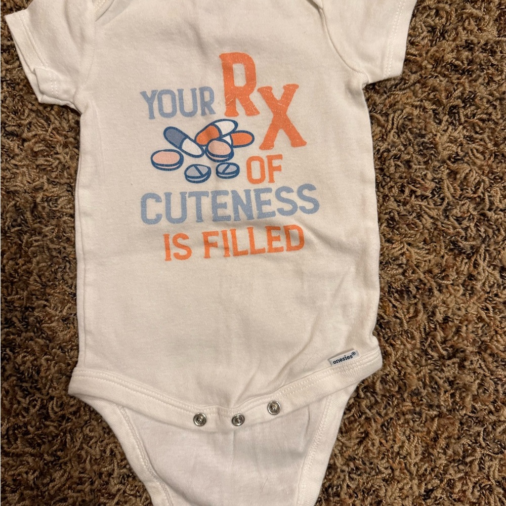 Pharmacy Prescription onesie